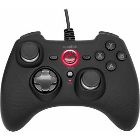 Gamepad SPEEDLINK Rait, PC/PS3/Switch/OLED, žični, crni