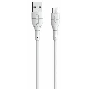 Kabel FIREBIRD by ADDA USB-101-WH, Charge+Data, USB-A na Micro USB, 2.1A, 1m, bijeli