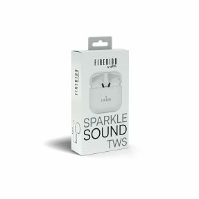 Slušalice FIREBIRD by ADDA TWS-007-WH, Sparkle TWS, bluetooth 5.3, bijele