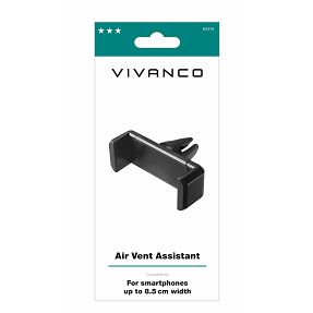 Auto nosač VIVANCO 63214 Assistant, za ventilaciju, crni
