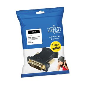 ZED electronic Adapter DVI - VGA - DVI-VGA