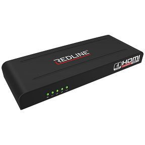 REDLINE HDMI razdjelnik, 1 ulaz - 4 izlaza - HS-4000