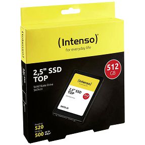 (Intenso) SSD Disk 2.5", kapacitet 512GB, SATA III TOP - SSD-SATA3-512GB/Top