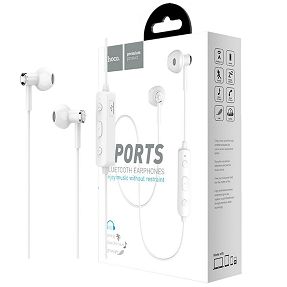 hoco. Slušalice bežična, sport, Bluetooth, 80 mAh, 3.5 h, bijela - ES21 Wonderful sports White