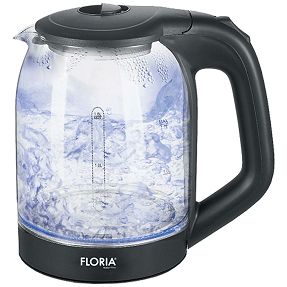 Floria Kuhalo za vodu, zapremina 1,7 l, 1850-2200 W, staklo - ZLN3505