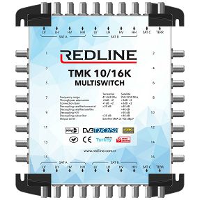 REDLINE Multišalter 2 satelita na 16 utičnica,kaskadni(bez adaptera) - TMK 10/16K