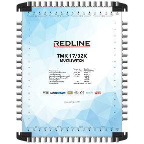 REDLINE Multišalter 4 satelita na 32 utičnice,kaskadni(bez adaptera) - TMK 17/32K