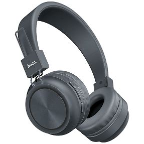 hoco. Slušalice bežične/žične, Bluetooth, 8h rada, mikrofon - W25 Promise Gray