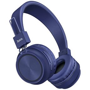 hoco. Slušalice bežične/žične, Bluetooth, 8h rada, mikrofon - W25 Promise Blue