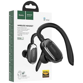 hoco. Slušalica bežična sa mikrofonom, Bluetooth, 50 mAh, 3 h - E26 Plus Encourage Black