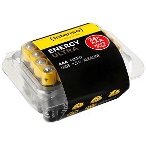 (Intenso) Baterija alkalna, AAA LR03/24, 1,5 V, blister  24 kom - AAA LR03/24