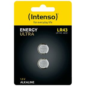 (Intenso) Baterija alkalna LR43/2, 1,5 V dugmasta, blister 2 kom - LR43/2