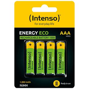 (Intenso) Baterija punjiva AAA / HR03, 1000 mAh, blister 4 kom - AAA / HR03/1000