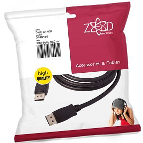 ZED electronic Kabel display port na display port, dužina 2.0 m - DP-DP/2.0