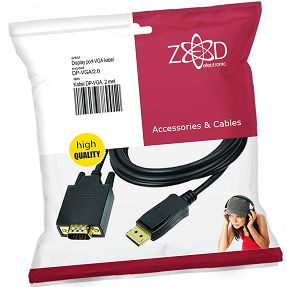 ZED electronic Kabel display port na vga, dužina 2.0 m - DP-VGA/2.0