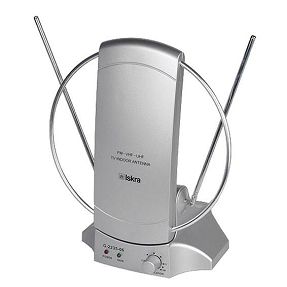 Iskra Antena sobna sa pojačalom, UHF/VHF, srebrna - G2235-06