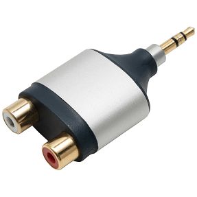 home Jack 3.5mm muški na RCA ženski x 2 - AC 17M