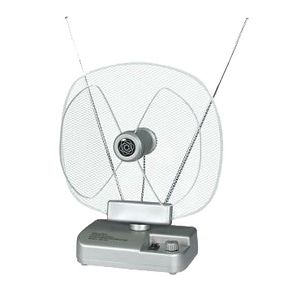 Falcom Antena sobna sa pojačalom, UHF/VHF, srebrna - ANT-204S