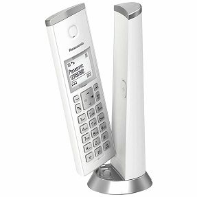 Panasonic Telefon bežični, DECT/GAP, 1.5" LED display, bijela - KX-TGK210FXW