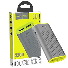 hoco. Punjač prijenosni za mobitele, 5200 mAh, 1.0 A/1.0A - B31C Sharp Powerbank