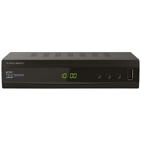 TELE System Prijemnik zemaljski, DVB-T/T2, H.265/HEVC, HDMI,Scart - TS Unico