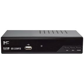 GoSAT Prijemnik zemaljski, DVB-T2, FullHD, H.265/HEVC, HDMI, Scart - GS 220T2