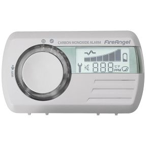 FireAngel Detektor Carbon monoxida, alarm, LCD display - CO-9D-INT