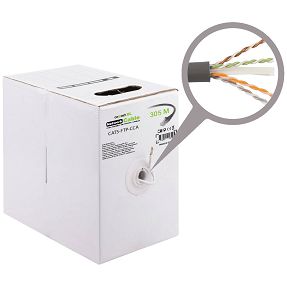 Connect XL Mrežni FTP kabl, CAT5e, CCA, 305 met. - CAT5-FTP-CCA