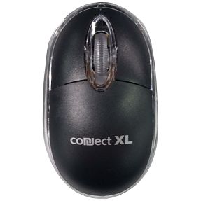 Connect XL Miš optički, 800dpi, USB, crna boja - CXL-M100BK