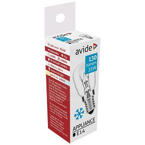 Avide Sijalica za hladnjak, LED 25W, E14, 3000K, IP20 - Cooling Bulb 25W E14