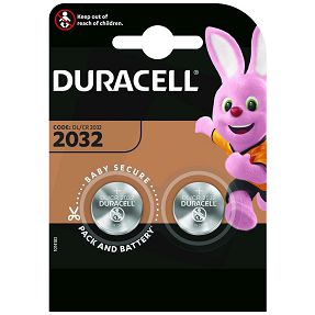 Duracell Baterija litijska, CR2032, 3V, dugmasta, blister 2 kom. - CR2032 B2