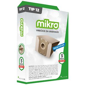 Mikro Vrećice za usisavače 5/1 Tip: 12 - 012.5.012