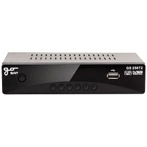 GoSAT Prijemnik zemaljski, DVB-T2, FullHD, H.265/HEVC, HDMI, Scart - GS 250T2