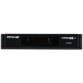 Amiko Prijemnik Combo, DVB-S2X+T2/C, 4K, WiFi, USB, Linux - VIPER 4K V40 Combo