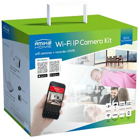 Amiko Home Set za video nadzor, 4ch, 5.0 Mpixel, WiFi - WIFI KIT-2980