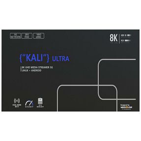 MediaLink Prijemnik IPTV@Android, UHD/4K/8K, 2GB/16GB, WiFi, Bluetooth - KALI ULTRA