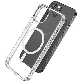 hoco. Navlaka za iPhone 14, magnetic, transparent - Phone case iP14
