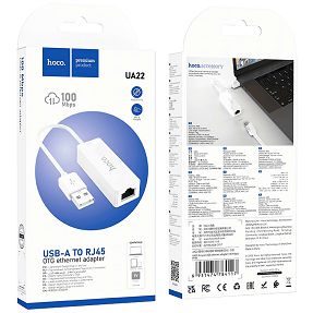 hoco. Adapter USB na LAN - UA22