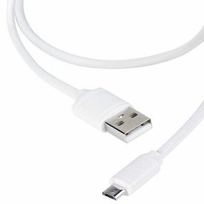 Kabel VIVANCO 36252, Micro-USB, 1.2m, bijeli