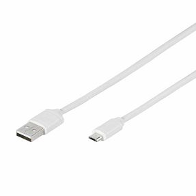 Kabel VIVANCO 35816, Micro-USB, 1m, bijeli