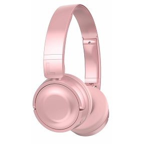 Slušalice HYTECH HY-XBK33, mikrofon, Bluetooth, roze