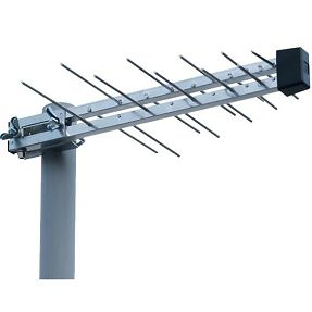 Iskra Antena Loga UHF, dužina 40cm, dobit 7.5dB,  F-konektor - P-20 DTT