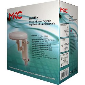 MKC Antena omnidirectional, vanjska, FM/UHF/VHF, 25dB - SATURN