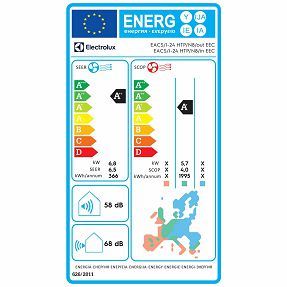 Electrolux Klima uređaj, 24000Btu, -20°, WiFi ,  Inverter, A++ - EACS/I-24 HTP/N8 EEC