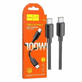 hoco. USB kabl za smartphone, type C, 100W, crna - X96 Hyper, 100W, Black