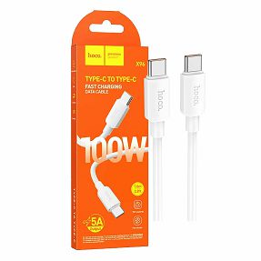 hoco. USB kabl za smartphone, type C, 100W, bijela - X96 Hyper, 100W, White