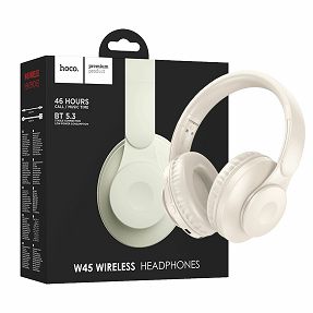 hoco. Slušalice bežične, Bluetooth - W45 Enjoy, White