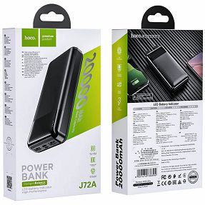 hoco. Punjač prijenosni za mobitele, 20000 mAh, 2A / 2A - J72A Easy travel