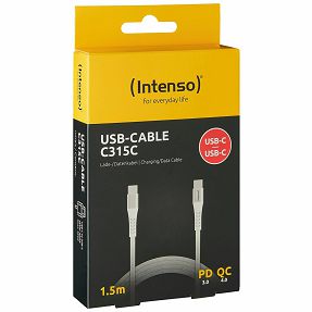 (Intenso) USB kabl za smartphone, USB type C, 1.5 met. - USB-Cable C315C