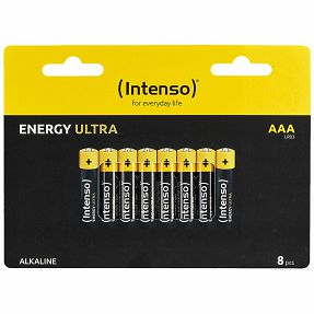 (Intenso) Baterija alkalna, AAA LR03/10, 1,5 V, blister 8 kom - AAA LR03/8
